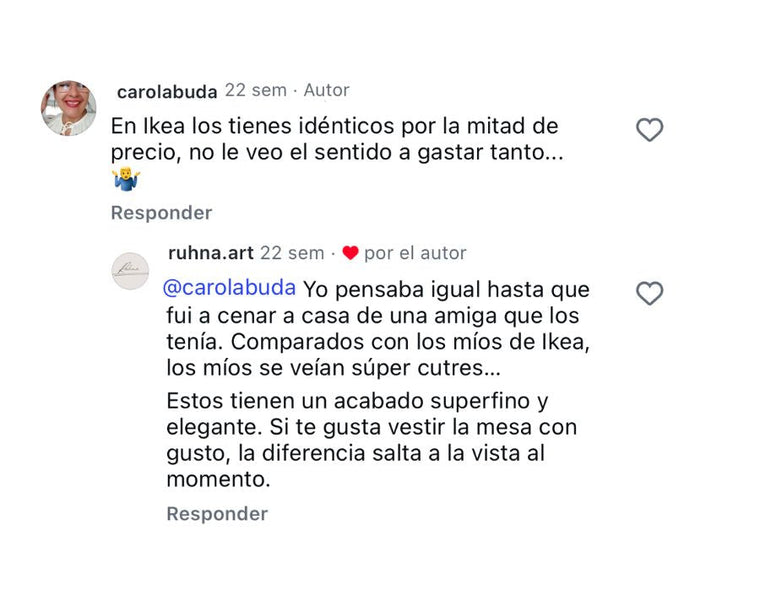 Comentario de cliente
