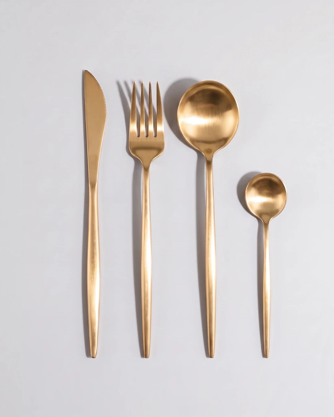 Aria Gold Cutlery Set
