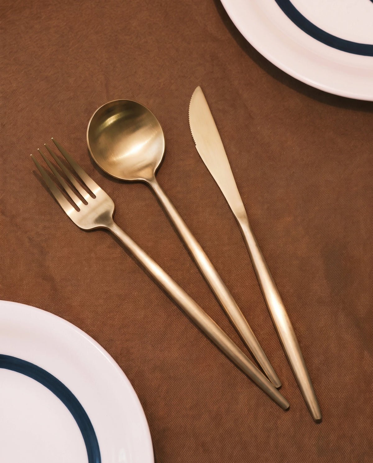 Set de Cubertería Aria Gold
